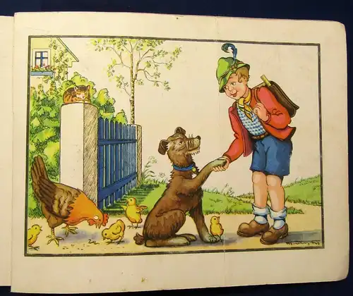 Voigt Eine lehrreiche lustige Hundegeschichte Ein Troll der lernen soll  1949