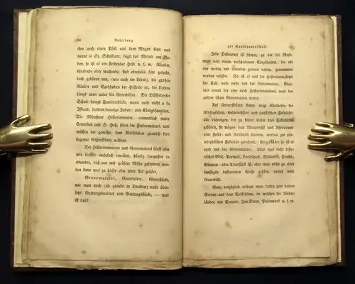 Anleitung zur Kunstherrschaft o. Kunst in 3 Stunden ein Kenner zu werden 1834 js