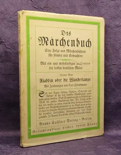 Strathmann Aladdin oder Die Wunderlampe 1922 Aus Tausendundeine Nacht