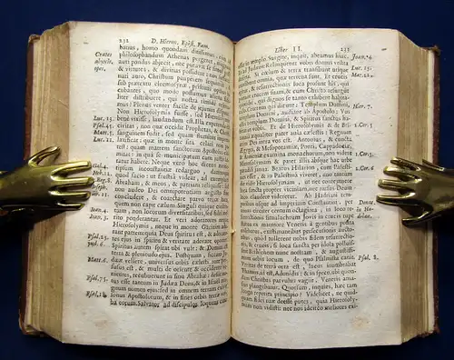 D Hieronymi Stridoniensis Epistolae Selectae, Et In Libros Tres Distributae 1704
