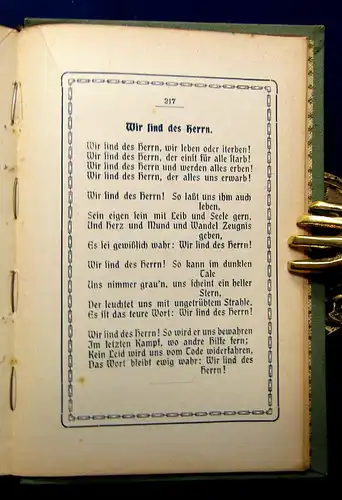 Spitta Psalter und Harfe Sammlung christlicher Lieder um 1900 Theologie mb