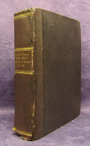 Goldsmith Der Landprediger von Wakefield Eine Erzählung 4 Bde. in 1 Buch 1853 js