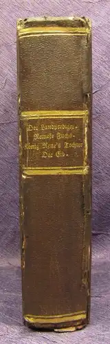 Goldsmith Der Landprediger von Wakefield Eine Erzählung 4 Bde. in 1 Buch 1853 js