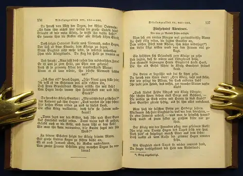 Junghans Das Nibelungenlied Aus dem Mittelhochdeutschen um 1920 Erzählungen js