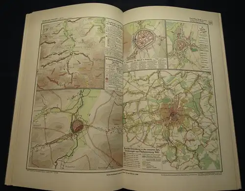 Schlüter August 1959 Atlas des Saale u. Mittl. Elbegebietes 1.-3. Teil am