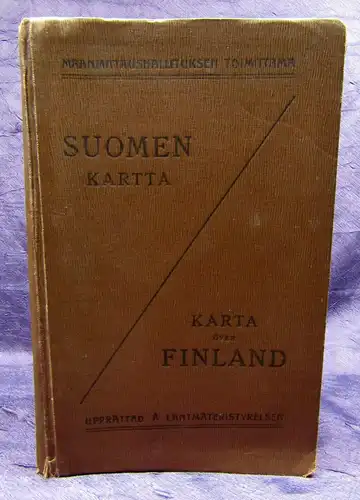 Maanmittaaushallituksen Toimittama Suomen Kartta över Finland Finland-Karten am