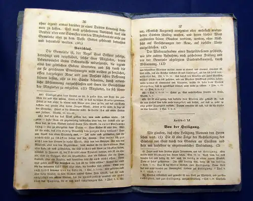 Glaubensbekenntnis Verfassung 1847 Heilige Schrift am