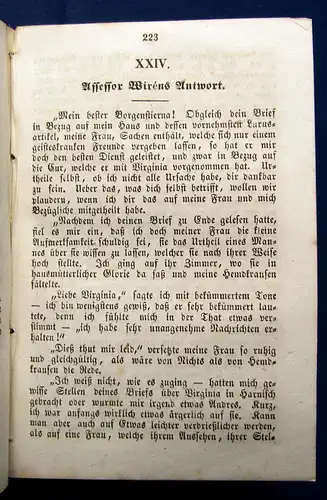 Emilie Fingare Carlen Der Skjutsjunge Waldemar Klein 2Bde. in 1  1843 Roman am