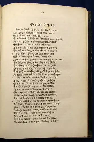 Camoes/ Eitner Die Lusiaden Heroisch- episches Gedicht 1869 Belletristik js