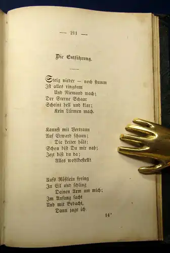 Gedichte von James Henry deutsch von Juilus Schanz 1854 Poesie Literatur js