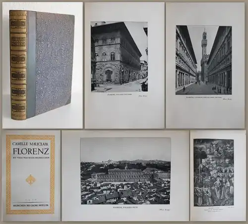 Mauclair: Florenz mit 84 Bildbeilagen 1914 - Italien, Ortskunde, Geschichte - xz