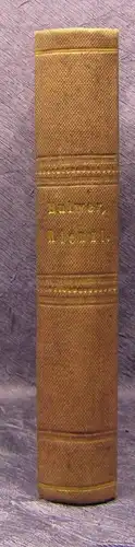 Lytton Rienzi,the Last of the Roman Tribunes 1842 Collection of British Autors j