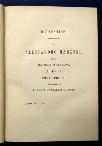 Lytton Rienzi,the Last of the Roman Tribunes 1842 Collection of British Autors j