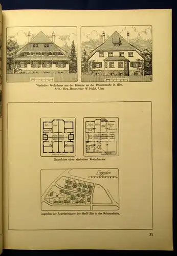 Ausgewählte Blätter für Bauplatz und Werkstatt 1913 Monographie Meyer-Ilschen j