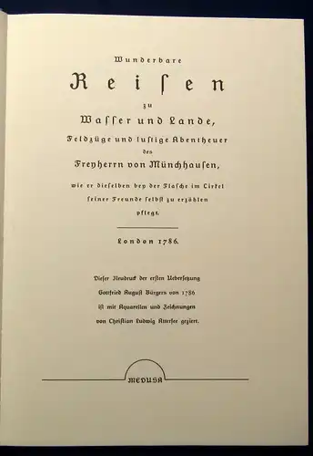 Wunderbare Reisen zu Wasser und Lande,Feldzüge des Freyherrn Münchhausen Nr466 j