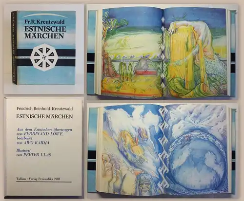 Kreutzwald Estnische Märchen Illustriert von Peeter Ulas 1981 Estland Sagen xz