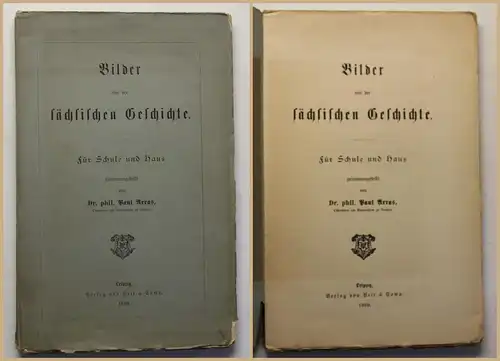 Urras Bilder aus der sächsischen Geschichte 1889 Geografie Sachsen Ortskunde sf