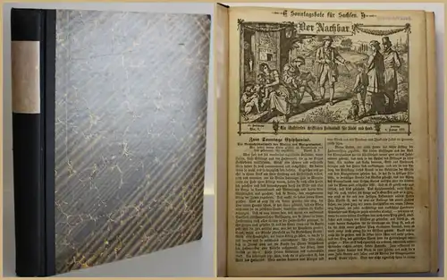 Der Nachbar Ein illustriertes christliches Volksblatt für Sachsen 41.Jhg 1889 sf