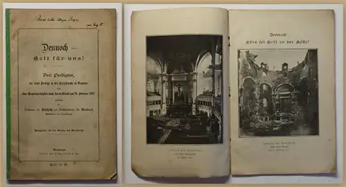 Neubert Dennoch-Gott für uns 1897 Religion Christentum Predigten sf