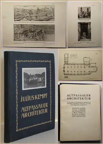 Kempf Altpassauer Architektur 1912 Geschichte Technik Architektur Kultur sf