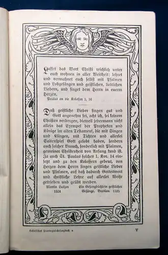 Schleßisches Provinzial- Gesangbuch 1910 Religion Christentum js