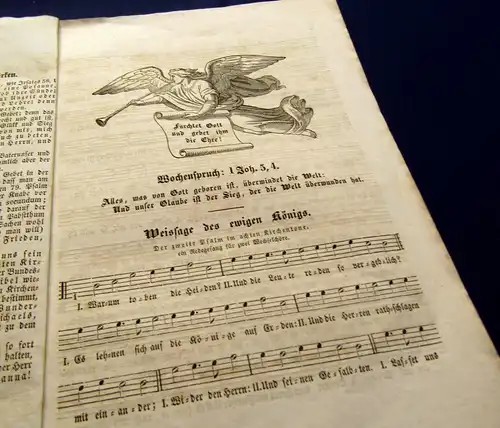 Reinthaler Der Sieg des Lammes und seiner Gerechten 1854 selten Christentum js