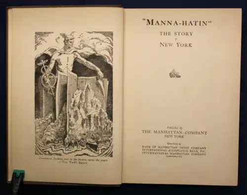 Manna - Hatin The Story of New York 1929 Geschichte Ortskunde Englisch sf