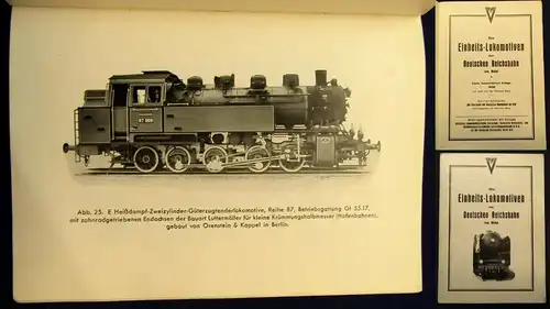 Maey Die Einheits- Lokomotiven der Deutschen Reichsbahn im Bild Heft 1 1935 js