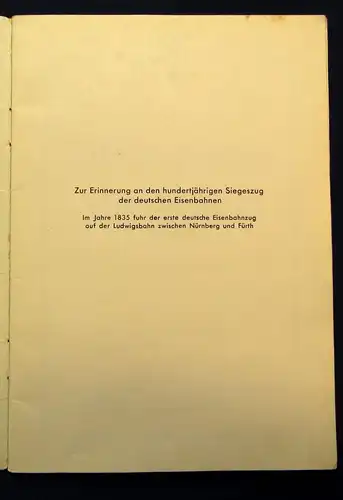 Maey Die Einheits- Lokomotiven der Deutschen Reichsbahn im Bild Heft 1 1935 js