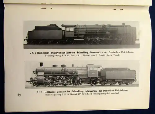 Vom "Adler" zur 2000 PS-Maschine Dampflokomotiven der Deutschen Reichsbahn 1931