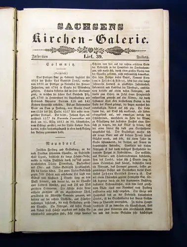 Schmidt, Hermann 1838 Sachsens Kirchen-Galerie, 2. Band, Die Inspection Freib.am