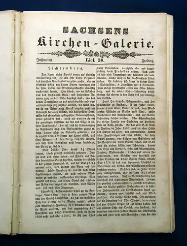 Schmidt, Hermann 1838 Sachsens Kirchen-Galerie, 2. Band, Die Inspection Freib.am