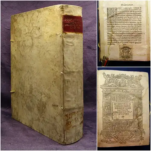 Jacobatius, Dominicus 1538 De Concilio Tractatus - Reverendiss. in Christo...am