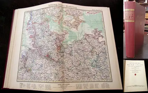 Stieler, Adolf 1931/ 1932 Stielers Hand-Atlas Kupferstich am