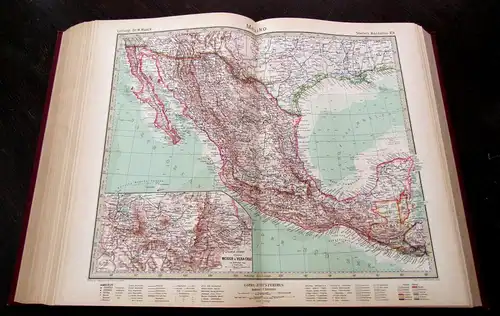 Stieler, Adolf 1931/ 1932 Stielers Hand-Atlas Kupferstich am