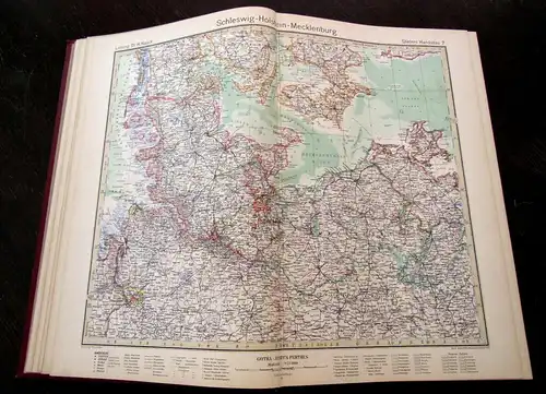 Stieler, Adolf 1931/ 1932 Stielers Hand-Atlas Kupferstich am