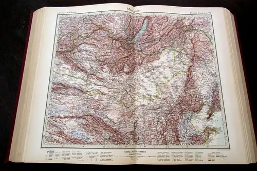 Stieler, Adolf 1931/ 1932 Stielers Hand-Atlas Kupferstich am