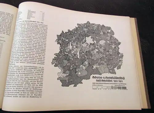 Korherr, Dr. Richard 1938 Volk und Raum - Atlaswerk - Mit 98 Karten am