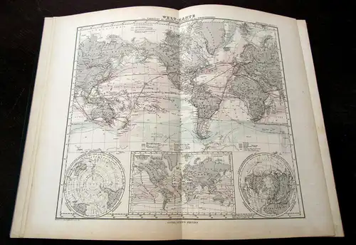 Stieler, Adolf 1861 Stielers Handatlas - Auswahl von 31 Karten in Stahlstich am