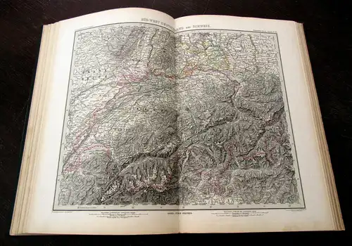 Stieler, Adolf 1861 Stielers Handatlas - Auswahl von 31 Karten in Stahlstich am