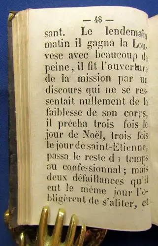 Vie Et Miracles de SaintJ. - F. Regis eu Le Livre Du Pelerin um 1800 selten js