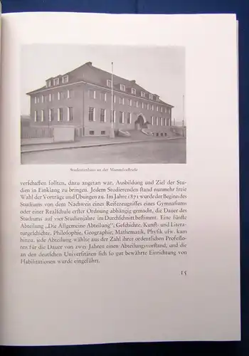 Einjahrhundert Technische Hochschule 1828-1928  Festschrift Jahrhundertfeier js