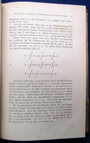 Riemann, Bernhard Schwere, Electricität und Magnetismus EA 1876 Wissen js