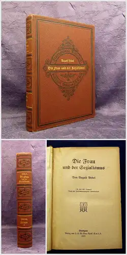 Bebel Die Frau und der Sozialismus 1913 Geschichte Gesellschaft mb