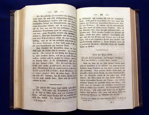 Feder´s Leben, Natur und Grundsätze 1825 Belletristik Literatur mb