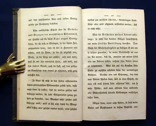 Feder´s Leben, Natur und Grundsätze 1825 Belletristik Literatur mb