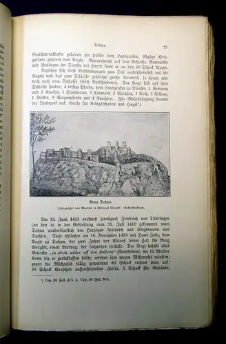 Meiche Die Burgen und vorgesch. Wohnstätten der sächs. Schweiz 1907 Geschichte m