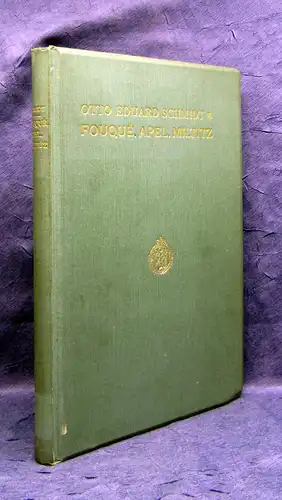 Schmidt Fouque Apel Miltitz Beiträge Geschichte der deutschen Romantik 1908 mb