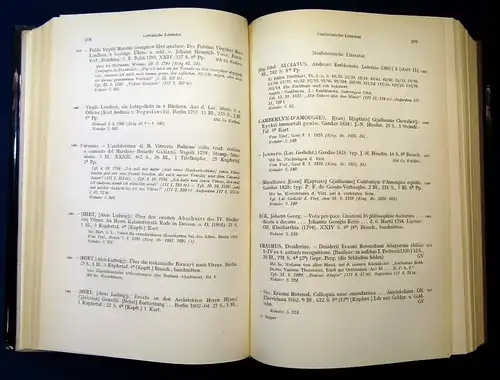Ruppert Goethes Bibliothek Katalog 1958 OA Geschichte Gesellschaft mb