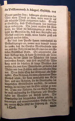 Jerusalem Sammlung einiger Predigten 1774 Theologie 2 Teile in 1 Band js